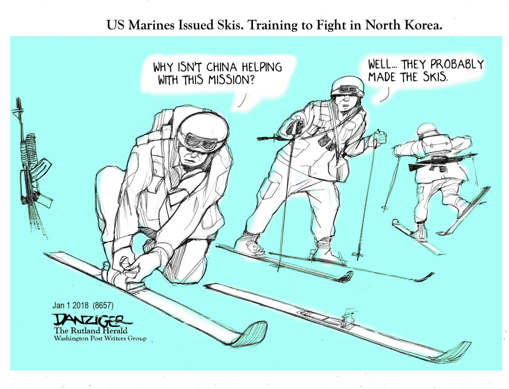 Jeff Danziger cartoon
